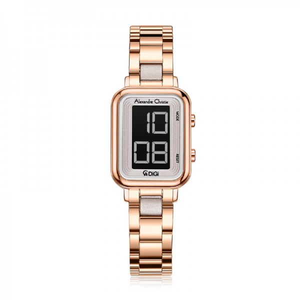 Alexandre Christie AC 9401 Rosegold Grey Digital LHBRGGR